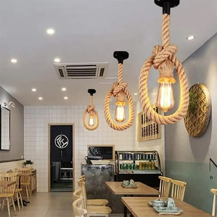 Rope Hanging Light