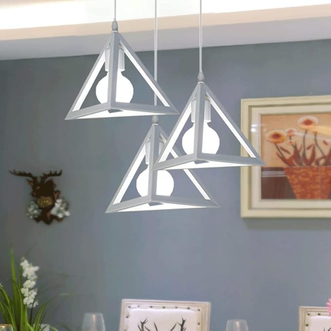 Triangle Shape Hanging Lamp