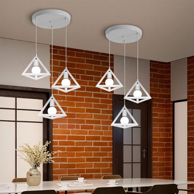 3in1 Triangle Shape Hanging Lamps