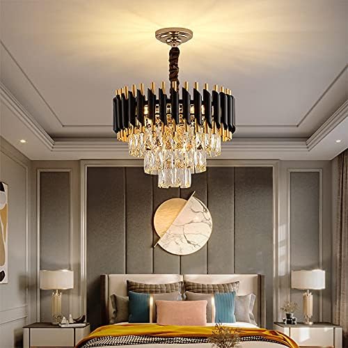 Modern Crystal Round Chandelier