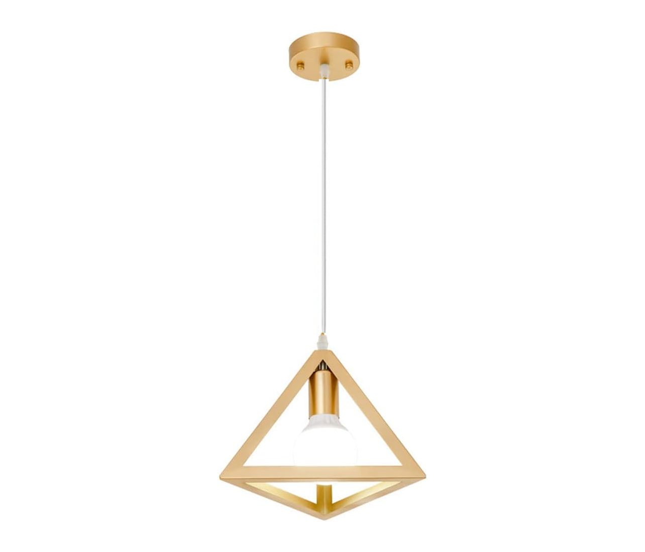 Triangle Shape Hanging Lamp