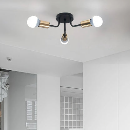 E27 Chandelier with Branch Design