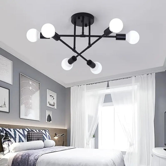 6-Light Ceiling Pendant Light