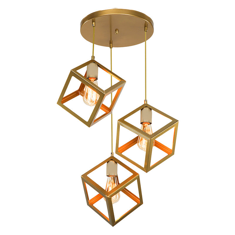 3-in-1 Square Hanging Lamps