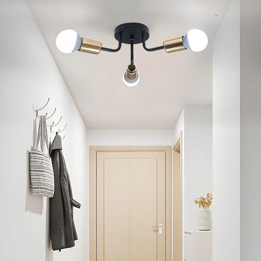 E27 Chandelier with Branch Design