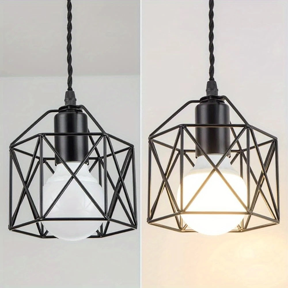 Single Geometric shape hanging Lamp