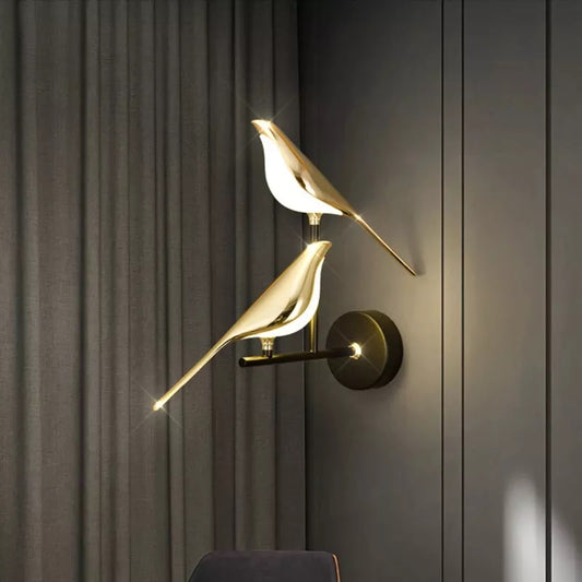 Modern Bird Wall Lamp