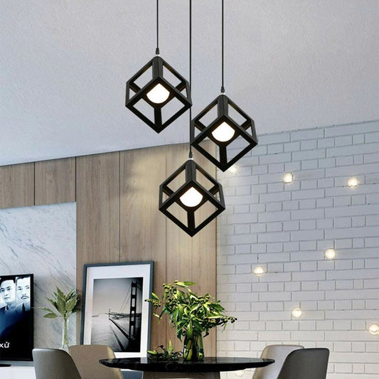 3-in-1 Square Hanging Lamps