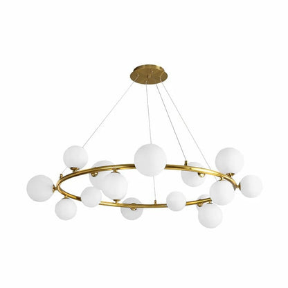 Round Globe Chandelier