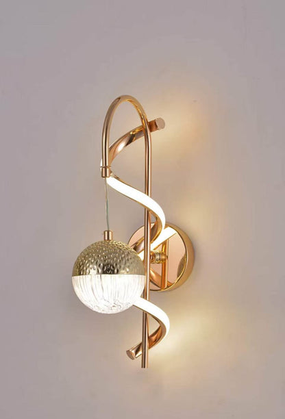Modern Spiral LED Wall Lamp