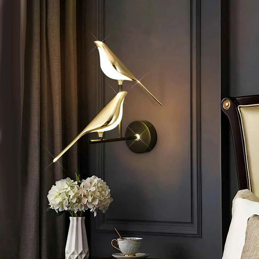 Modern Bird Wall Lamp