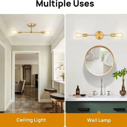 Double Head Wall Lamp