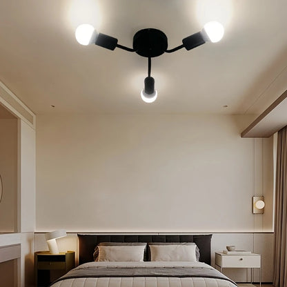 E27 Chandelier with Branch Design
