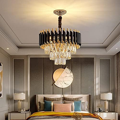 Modern Crystal Round Chandelier