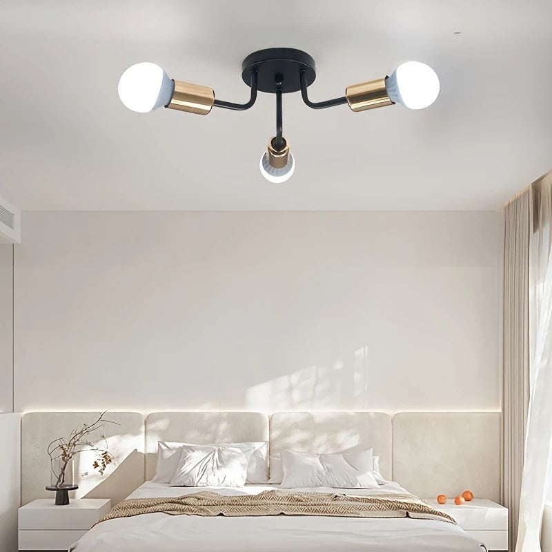 E27 Chandelier with Branch Design