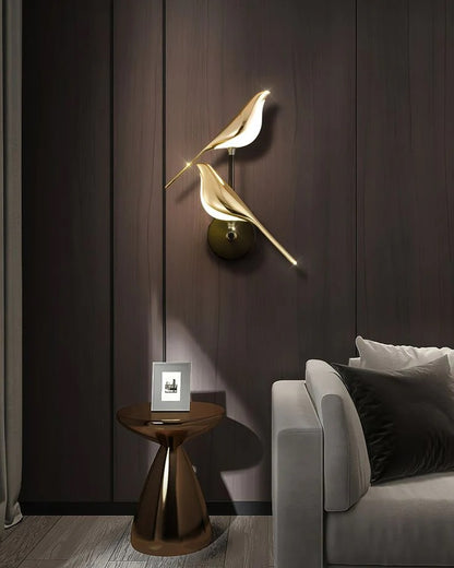 Modern Bird Wall Lamp