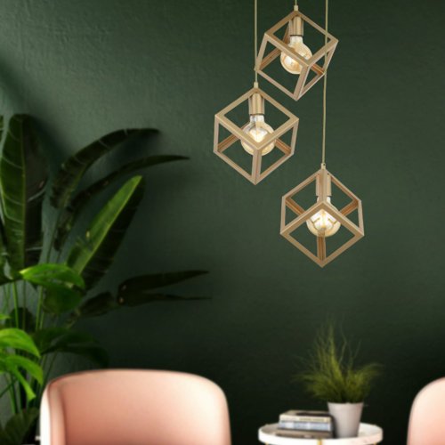3-in-1 Square Hanging Lamps