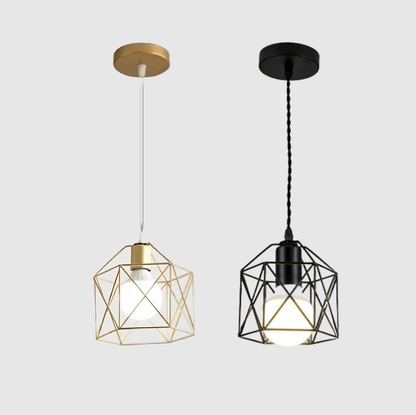 Single Geometric shape hanging Lamp